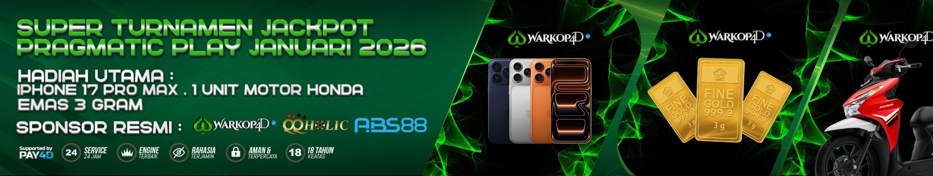 SUPER TURNAMEN JACKPOT PRAGMATIC PLAY JANUARI 2026